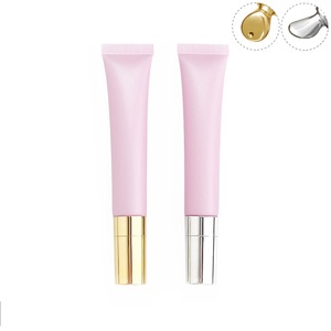 Kozmetik 20Ml dudak yağı konteyner Lipgloss göz kremi Metal/seramik/plastik aplikatör sıkılabilir tüp özel Logo yumuşak dudak krem tüpü - Product Image 2