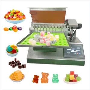 Equipo de llenado de gomitas para dulces, máquina para hacer dulces, dulces, a pequeña escala, venta