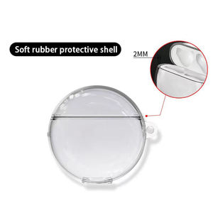 Mode étanche Portable Silicone tpu étui pour écouteurs cristal clair <span class=keywords><strong>Huawei</strong></span> <span class=keywords><strong>Freebuds</strong></span> Pro - Product Image 2