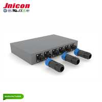 M25 3 + 2 broches 50A étanche 3Pin puissance 2Pin données multi-broches IP67 prise mâle prise femelle connecteur Jnicon