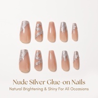 Vente en gros de faux ongles en ABS de style français semi-faits à la main avec paillettes pour les ongles - Utilisation quotidienne et pour les fêtes