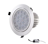 Spots encastrés LED ronds pour intérieur, 5W, 7W, 10W, 15W, 25W, panneau lumineux commercial pour plafond