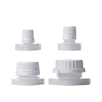Capuchon en plastique pour poche souple Doypack, diamètre intérieur 9,6 mm, 13 mm, 26 mm, 33 mm, pour sauces et boissons