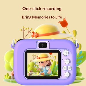 Videocámara Infantil Transfronteriza HD 1080p, Cámara Digital para Niños con Doble Lente de Dibujos Animados, Mini Cámara Réflex Digital Divertida y Bonita, Juguete de Regalo - Product Image 4