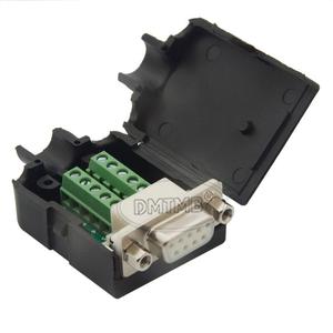 Conector de puerto serie DB9 RS232 RS485 Conector de enchufe hembra macho D-sub de 9 pines - Product Image 4