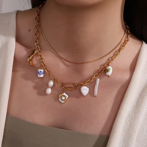 防水ファッションネックレスペンダントチャームジュエリー製作金メッキ動物カスタムチャームディヘスコルガンテ - Product Image 2