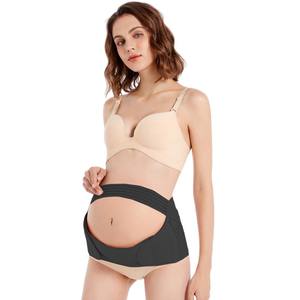 Ceinture de soutien abdominale pour <span class=keywords><strong>femme</strong></span> <span class=keywords><strong>enceinte</strong></span>, entièrement élastique, ceinture de protection fœtale réglable - Product Image 2