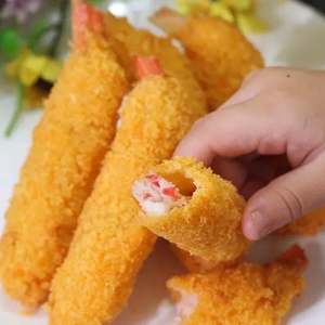 Aperitivo de Mariscos Pre-fritos, Palitos de <span class=keywords><strong>Cangrejo</strong></span> Procesados, Patas de <span class=keywords><strong>Cangrejo</strong></span> Empanizadas Congeladas, Paquete a Granel, Comida Preparada, OEM Disponible - Product Image 5