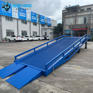 フォークリフト用モバイル搭乗ブリッジ油圧コンテナ積載ランプ - Product Image 1