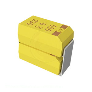 Distributeur agréé TSP4X138M016AH6510H541 CAP TANT SMD STACK POLYMER 1.3 µF <span class=keywords><strong>Condensateur</strong></span> SMD empilé à montage en surface à 2 fils en J - Product Image 1