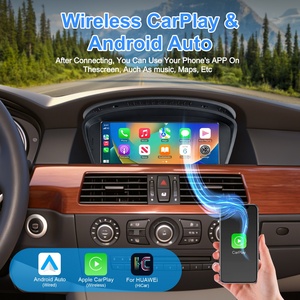 NaviHua pour BMW Série 5 E60 E61 E62 E63 E64 2009-2010 CIC, mise à niveau du système Linux de l'autoradio, CarPlay sans fil, lecteur DVD de voiture - Product Image 6