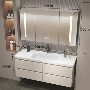 Compra colección <span class=keywords><strong>de</strong></span> almacenamiento espejo Led <span class=keywords><strong>baño</strong></span> vanidad gabinete Sensor <span class=keywords><strong>de</strong></span> <span class=keywords><strong>vidrio</strong></span> impermeable gabinete <span class=keywords><strong>de</strong></span> <span class=keywords><strong>baño</strong></span> - Product Image 4