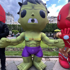 Mỹ phim nhân vật đi bộ Inflatable phim hoạt hình trang phục cho quảng cáo <span class=keywords><strong>inflatables</strong></span> - Product Image 5