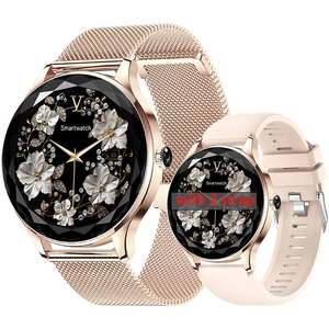 Moda elegante NX23 Pro redondo señoras reloj BT llamada reloj inteligente resistente al agua 1,27 pulgadas Reloj Inteligente Relojes - Product Image 1