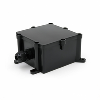 Boîtier étanche IP68 avec logo laser personnalisé et trou percé pour montage de circuits imprimés et protection des pilotes dans les projets d'éclairage LED extérieur