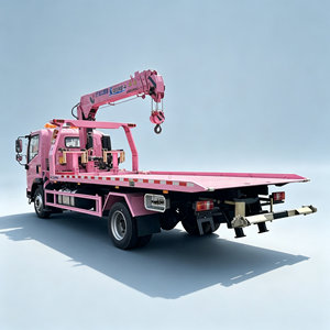 Camión de Rescate de Doble Eje HOWO Nuevo, Diésel, Manual, con Grúa, 4x2, Plataforma Plana para Transporte de Vehículos - Product Image 6