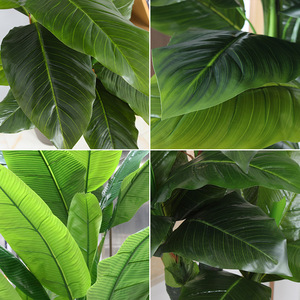 AYOYO Artificielle Moderne Monstera Deliciosa Arbre de Verdure Plantes <span class=keywords><strong>en</strong></span> Pots pour Intérieur Extérieur Décoration - Product Image 3