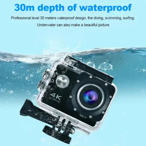 SY010 Wifi Cámara de acción 4K Video 2 pulgadas 140 grados gran angular impermeable 4K cámara de acción deportiva Cámara deportiva 4K 1080p - Product Image 2