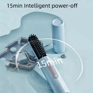 แปรงหวีผมตรงไร้สายขนาดเล็กแบบพกพา รุ่นขายดีปี 2024 ชาร์จซ้ำได้ - Product Image 4