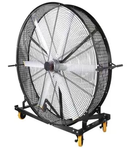 1.5m 2m industrial mobile brushless DC fans moveable wheels standing cooling fan for large workshop warehouse