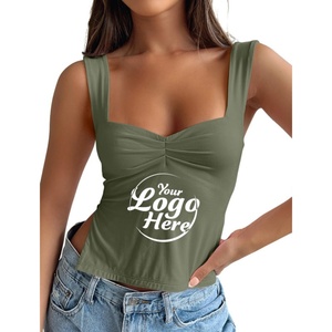 Trendy Fashion Women Queen Womens Going Out Crop <b>Tops</b> Backless Tank <b>Tops</b> Summer Teen Girls Basics Cute Clothes - Product Image 1