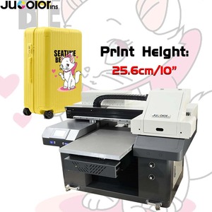 Jucolor nhà máy giá chất lượng tốc độ cao G5 đầu A2 Kích thước UV phẳng máy in với màu + trắng + véc ni mực - Product Image 3