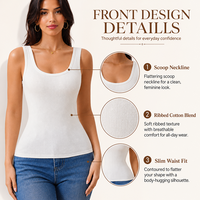 Nouveauté été, débardeurs décontractés pour femmes, respirants, confortables, à bretelles larges, en coton doux, adaptés à toutes les morphologies