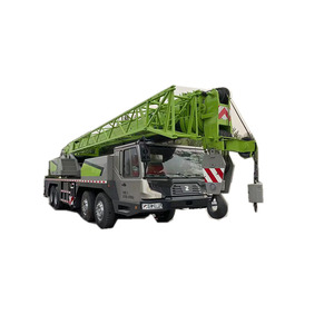 Grue sur camion Zoomlion Ztc250V 25/30/50 tonnes, grue mobile Ztc300 Ztc500 avec moteur et roulement en bon état - Product Image 1
