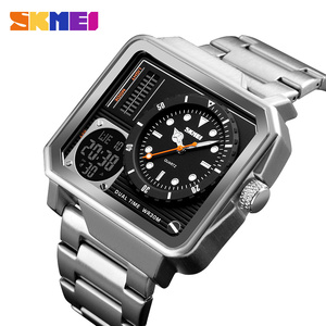 <span class=keywords><strong>Skmei</strong></span> — montre numérique à bracelet en acier inoxydable, étanche, <span class=keywords><strong>1392</strong></span> - Product Image 2