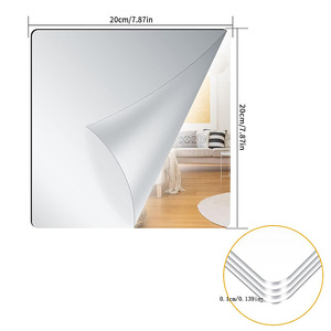 Premium PMMA Acrylic <strong>Mirror</strong> <strong>Panel</strong>- High Surface Hardness Scratch-Resistant Realistic Glass - Safter Alternative to Glass <strong>Mirror</strong> - Product Image 2