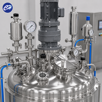 Cuve de Fermentation Biologique Sanitaire 200L-20000L en Acier Inoxydable SS316L avec Système de Nettoyage CIP ASME CE