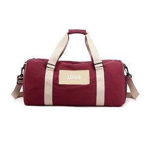 Wholesale Custom LOGO Nylon Travel Storage <b>Bag</b> Weekend Training Sport Gym <b>Bag</b> <b>Large</b> Capacity <b>Duffle</b> Fitness <b>Bag</b> for Outdoor - Product Image 1
