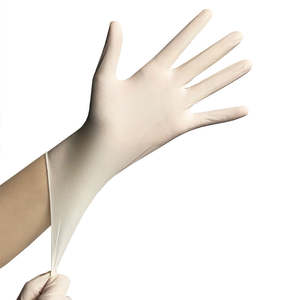 Gants d'examen en <span class=keywords><strong>latex</strong></span> de haute qualité sans poudre couleur naturelle gants de ménage jetables en <span class=keywords><strong>latex</strong></span> en vrac - Product Image 1