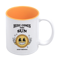 Fabricant de gros tasses en porcelaine 11oz blanc couleur personnalisée 11oz tasse colorée de qualité supérieure sublimation café tasse en céramique
