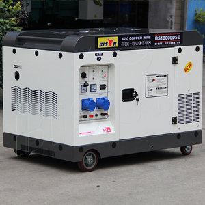 เครื่องกำเนิดไฟฟ้าแบบเงียบ ระบายความร้อนด้วยอากาศ สองสูบ 10kw 10kva 12kw 12 กิโลวัตต์ รุ่น BS12000DSE ชุดเครื่องกำเนิดไฟฟ้า 10kw รุ่น BS12000DS - Product Image 4