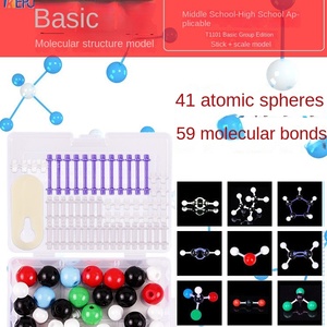 Modelo de Estructura Molecular de Química Orgánica con Bolas <span class=keywords><strong>y</strong></span> Varillas, Juego Completo para Secundaria <span class=keywords><strong>y</strong></span> Preparatoria, Esferas Atómicas en Proporción - Product Image 5