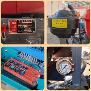 Sistem Pengangkutan Hidrolik Pompa Beton <span class=keywords><strong>Mini</strong></span> Miring Motor 15KW Pengangkutan Partikel 1.5cm - Product Image 2