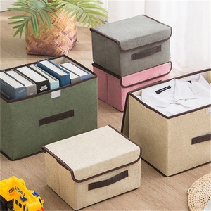 Vente chaude Guangdong Boîte de rangement pliable Organisateur coloré <span class=keywords><strong>Coffre</strong></span> à jouets avec poignée Capacité de 35L pour le stockage des aliments et des sacs - Product Image 5