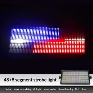 Lumière stroboscopique RGB pleine couleur à 960 LED 8+8 segments pour l'intégration de systèmes d'éclairage, projets de clubs, bars et karaoké, fournisseur OEM - Product Image 5
