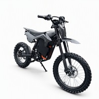 Moto tout-terrain électrique F18 à transmission intermédiaire et suspension intégrale pour adultes