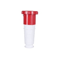 Connecteur de prise étanche industriel IP67, 5 broches, 380V, 63A, prise femelle mobile industrielle 3P+N+PE