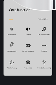 หูฟังเอียร์บัดไร้สายแบบทรูไวเลส TWS ของแท้ - Product Image 6