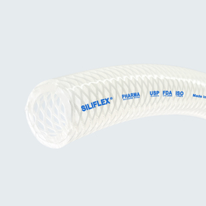 Tuyau en <span class=keywords><strong>silicone</strong></span> renforcé tressé en fibre de verre de qualité alimentaire, <span class=keywords><strong>tube</strong></span> en <span class=keywords><strong>silicone</strong></span> <span class=keywords><strong>transparent</strong></span>, tuyau tressé pour usage médical - Product Image 1