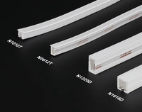 Top Emittierende flexible Silikon-LED-Profil IP67 Co-Extrusion Silikon hülle Eingebaute LED-Licht leiste 4-20mm LED-Gummis chläuche