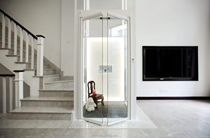 Ascensor de casa residencial para personas discapacitadas, Ascensor de piso de coche <span class=keywords><strong>manual</strong></span> para el hogar, Ascensor de casa - Product Image 3