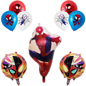 Thiết Kế Mới Siêu Nghèo Spider Người Đàn Ông Bạn Bè Nhôm Phim Bóng Bộ Phim Hoạt Hình Nhân Vật Globos Bộ Cho Sinh Nhật Đảng Trang Trí Nội Thất - Product Image 3