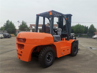 Chariots élévateurs diesel de 1 tonne, 2 tonnes, 3 tonnes, 3,5 tonnes, 4 tonnes, 5 tonnes, 6 tonnes, 7 tonnes avec de bonnes performances et un prix bas