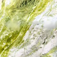 Dalle de marbre vert jade Snow Mountain, marbre vert Connemara de luxe pour mur d'accentuation, îlot de cuisine, plan de travail