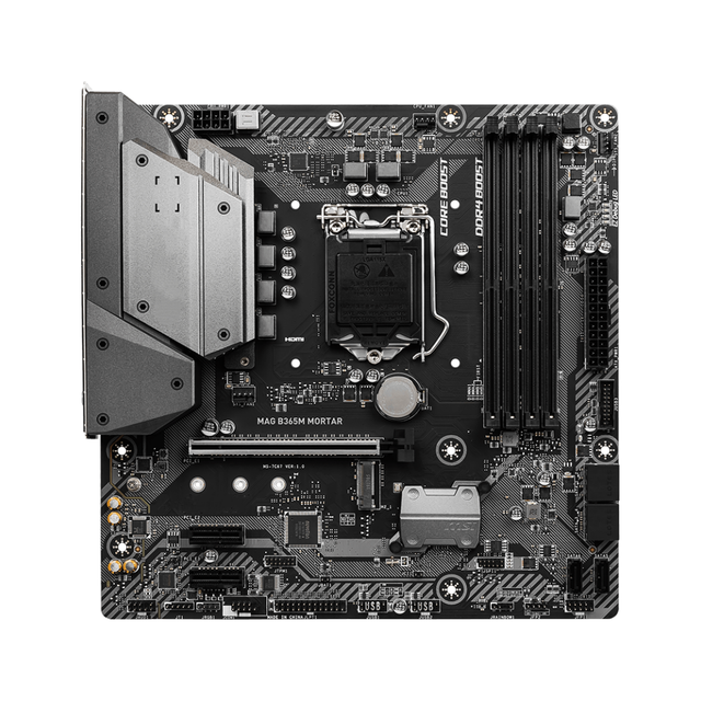 B365M MORTAR Motherboard with B365 Chipset LGA 1151 Socket Supports 9th and 8th Gen Processors