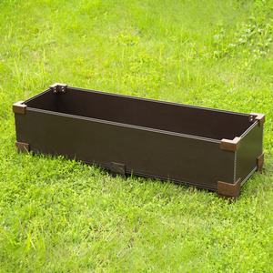 Chậu trồng cây composite gỗ nhựa thiết kế sáng tạo <span class=keywords><strong>2025</strong></span>, hình chữ nhật, trồng rau, chậu cây WPC - Product Image 4